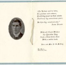 Lhm 2024.025.005 Cameron Church Christmas Card, 1919-20 (2) Edited